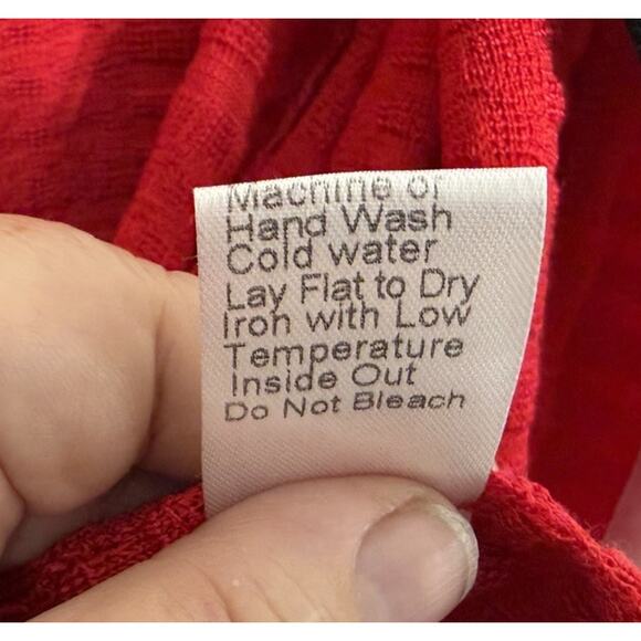 Ming Wang Red White Black Knit Open Jacket Cardigan Petite Extra Small Old Money - Picture 8 of 9